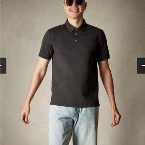 Members Only Charcoal Polo Shirt for Men Sz XL New without label